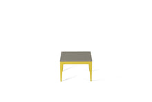 Load image into Gallery viewer, Sleek Concrete Cube Side Table Lemon Yellow
