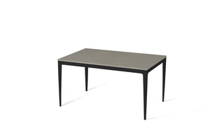 Sleek Concrete Standard Dining Table Matte Black