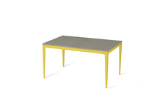 Load image into Gallery viewer, Sleek Concrete Standard Dining Table Lemon Yellow