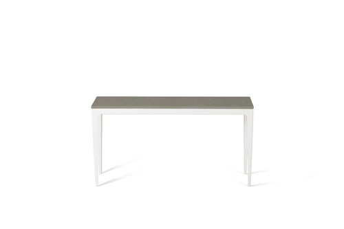 Sleek Concrete Slim Console Table Oyster