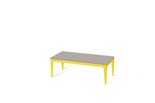 Load image into Gallery viewer, Raw Concrete Coffee Table Lemon Yellow