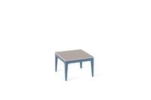 Load image into Gallery viewer, Raw Concrete Cube Side Table Wedgewood