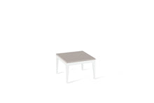 Load image into Gallery viewer, Raw Concrete Cube Side Table Pearl White