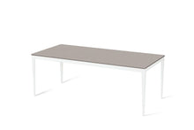 Load image into Gallery viewer, Raw Concrete Long Dining Table Pearl White