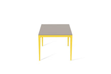 Load image into Gallery viewer, Raw Concrete Standard Dining Table Lemon Yellow