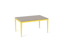 Load image into Gallery viewer, Raw Concrete Standard Dining Table Lemon Yellow