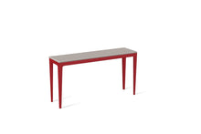 Load image into Gallery viewer, Raw Concrete Slim Console Table Flame Red