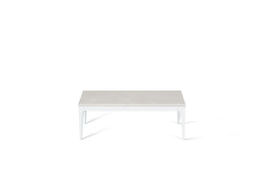 Cloudburst Concrete Coffee Table Pearl White
