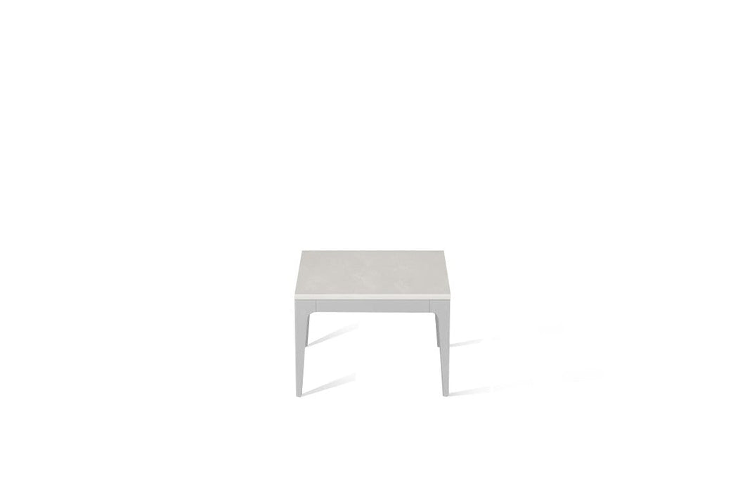 Cloudburst Concrete Cube Side Table Oyster