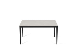 Cloudburst Concrete Standard Dining Table Matte Black