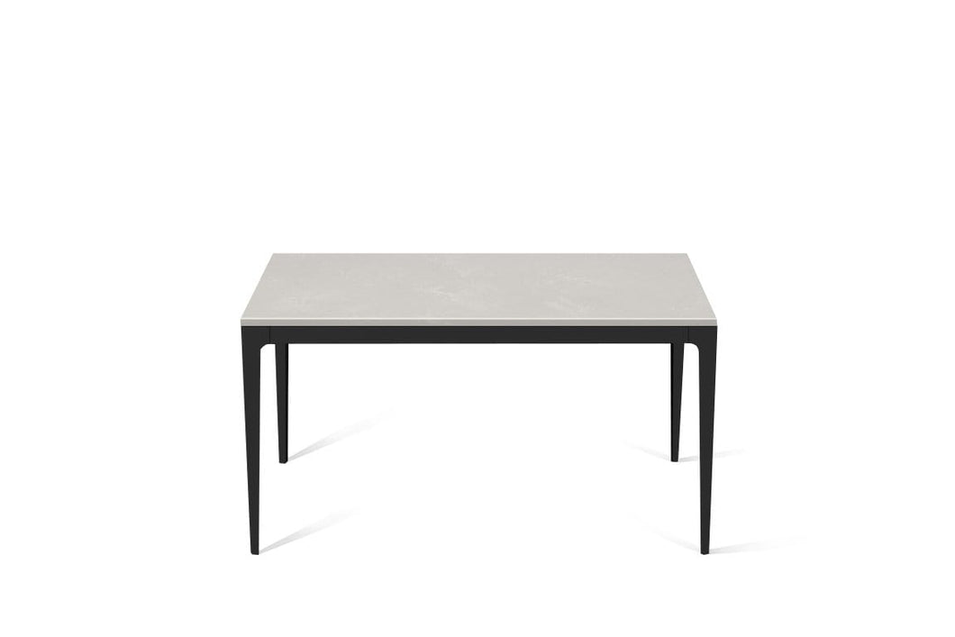 Cloudburst Concrete Standard Dining Table Matte Black