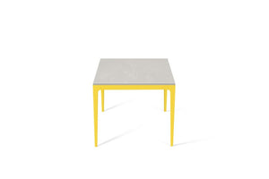 Cloudburst Concrete Standard Dining Table Lemon Yellow