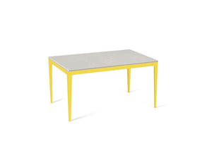 Cloudburst Concrete Standard Dining Table Lemon Yellow