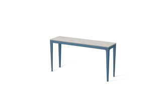 Cloudburst Concrete Slim Console Table Wedgewood