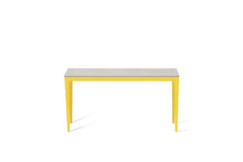 Load image into Gallery viewer, Cloudburst Concrete Slim Console Table Lemon Yellow