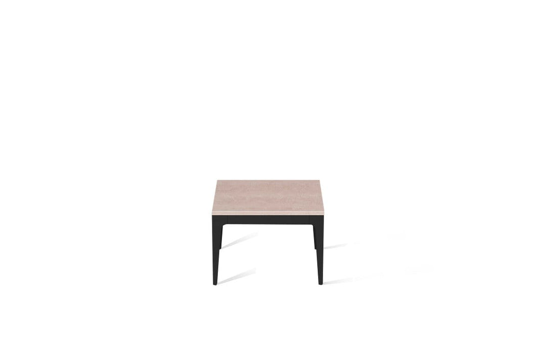 Topus Concrete Cube Side Table Matte Black