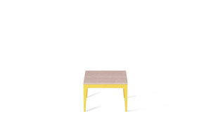 Topus Concrete Cube Side Table Lemon Yellow