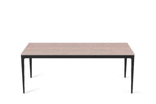 Topus Concrete Long Dining Table Matte Black