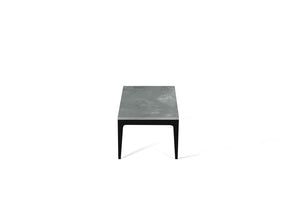 Rugged Concrete Coffee Table Matte Black