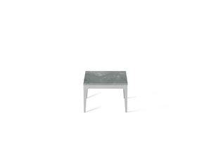 Rugged Concrete Cube Side Table Oyster