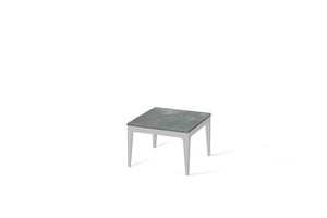 Rugged Concrete Cube Side Table Oyster