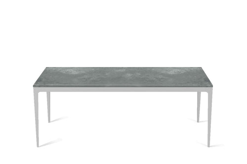 Rugged Concrete Long Dining Table Oyster
