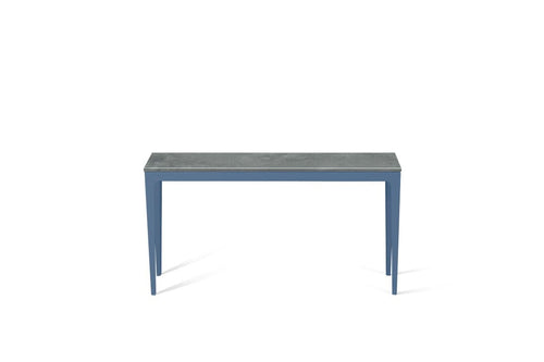Rugged Concrete Slim Console Table Wedgewood