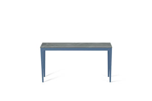 Rugged Concrete Slim Console Table Wedgewood