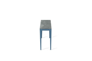 Rugged Concrete Slim Console Table Wedgewood