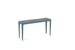 Rugged Concrete Slim Console Table Wedgewood