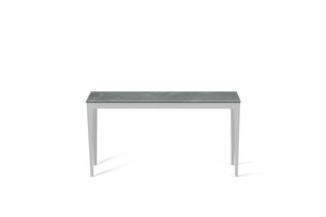 Rugged Concrete Slim Console Table Oyster