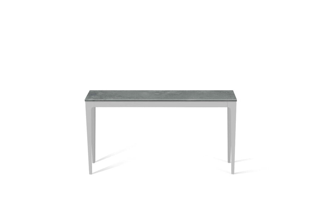 Rugged Concrete Slim Console Table Oyster