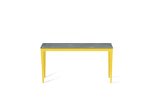 Load image into Gallery viewer, Rugged Concrete Slim Console Table Lemon Yellow