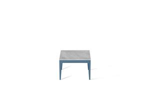 Airy Concrete Cube Side Table Wedgewood
