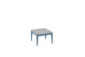 Airy Concrete Cube Side Table Wedgewood