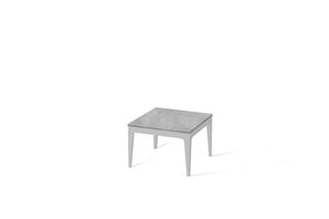 Airy Concrete Cube Side Table Oyster