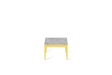 Load image into Gallery viewer, Airy Concrete Cube Side Table Lemon Yellow