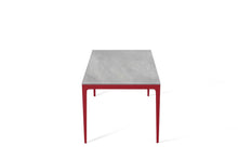 Load image into Gallery viewer, Airy Concrete Long Dining Table Flame Red
