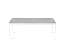 Load image into Gallery viewer, Airy Concrete Long Dining Table Pearl White