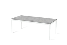 Load image into Gallery viewer, Airy Concrete Long Dining Table Pearl White