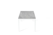 Load image into Gallery viewer, Airy Concrete Long Dining Table Pearl White