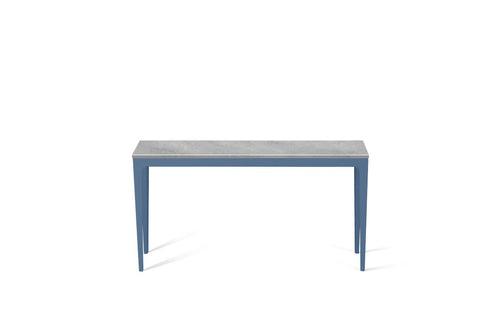 Airy Concrete Slim Console Table Wedgewood