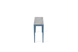 Airy Concrete Slim Console Table Wedgewood