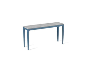 Airy Concrete Slim Console Table Wedgewood