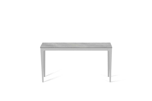 Airy Concrete Slim Console Table Oyster