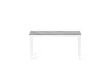 Load image into Gallery viewer, Airy Concrete Slim Console Table Pearl White