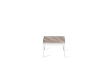 Load image into Gallery viewer, Excava Cube Side Table Pearl White