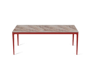 Excava Long Dining Table Flame Red