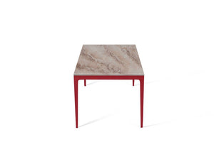 Excava Long Dining Table Flame Red