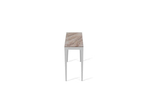 Excava Slim Console Table Oyster